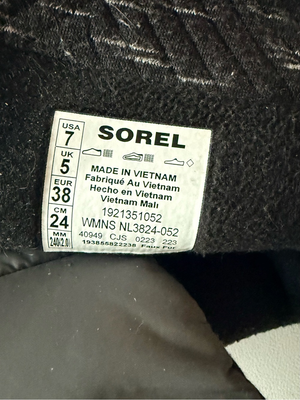 Sorel WHITNEY II TALL LACE Quilted Waterproof Insulated Lace Up Winter Boots - Picture 11 of 12